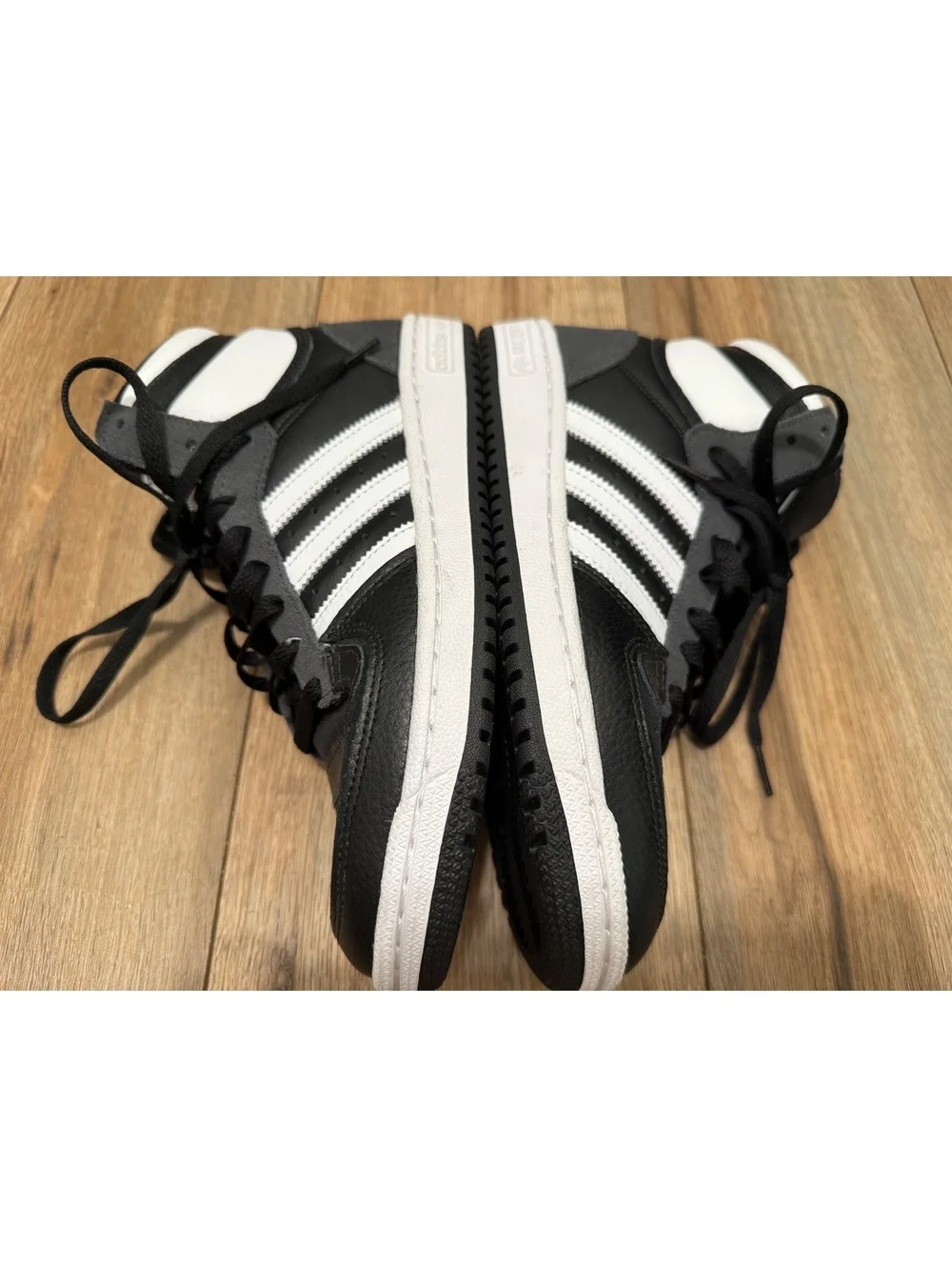Adidas Top Ten RB High Top Black White 8 Men's Sneakers FV6132 New w/o box